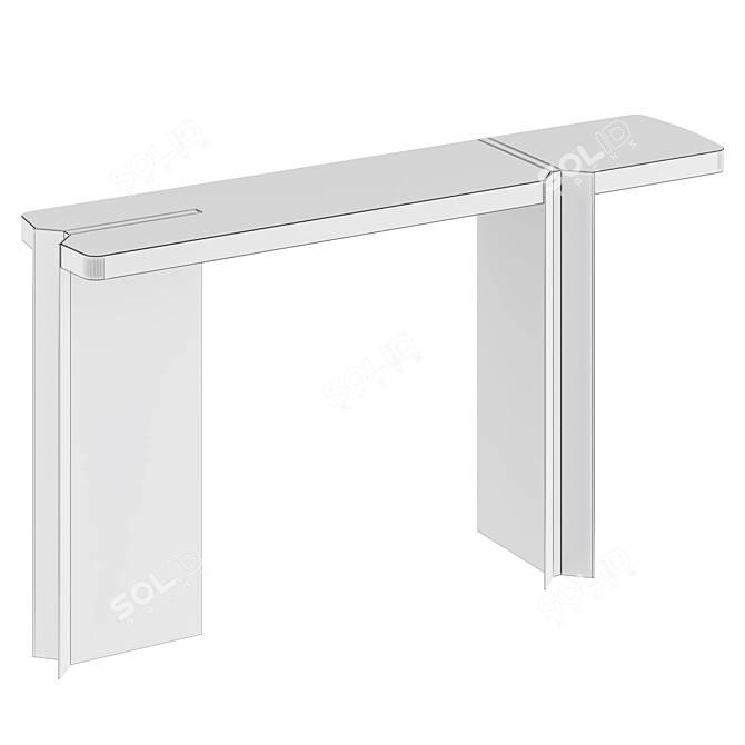 ENNE BRIDGE Console Stand 3D model image 3