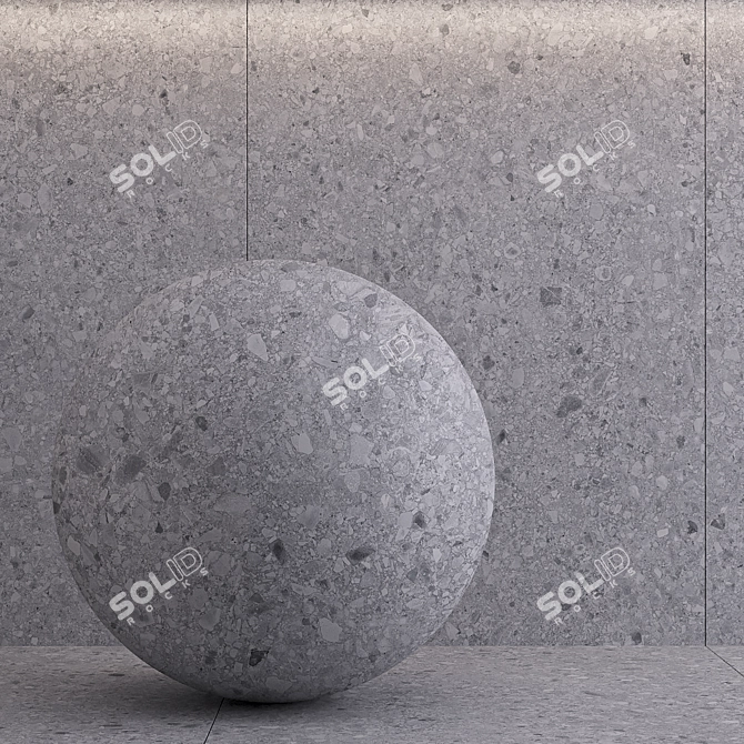 Laminam Collection of 17 Gray Textures 3D model image 7