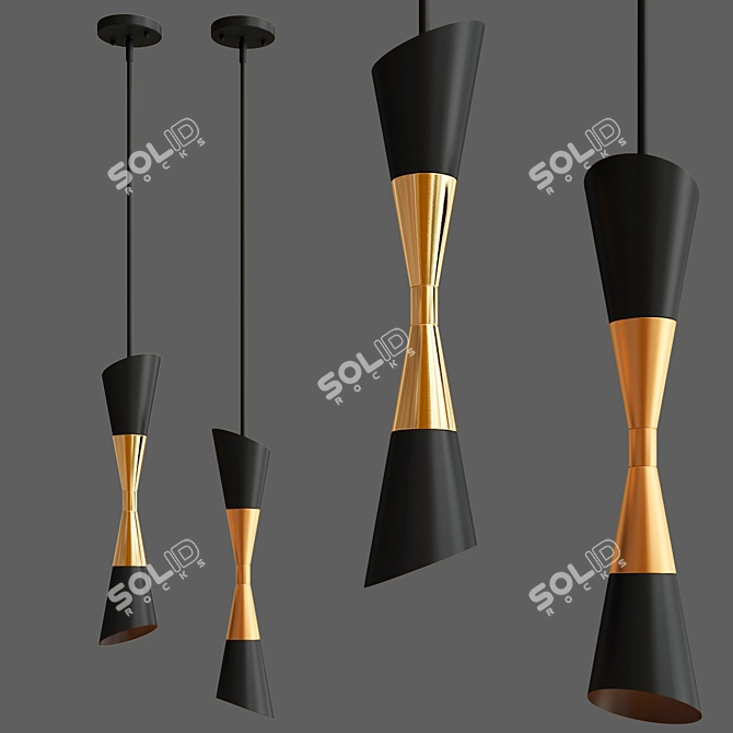 Emlen Pendant and Chandeliers Collection 3D model image 4