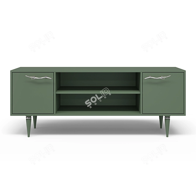 Art Kolor Matte TV Stand 3D model image 10