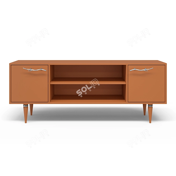 Art Kolor Matte TV Stand 3D model image 11