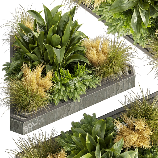 Volume 519 Garden Plant Collection 3D model image 1