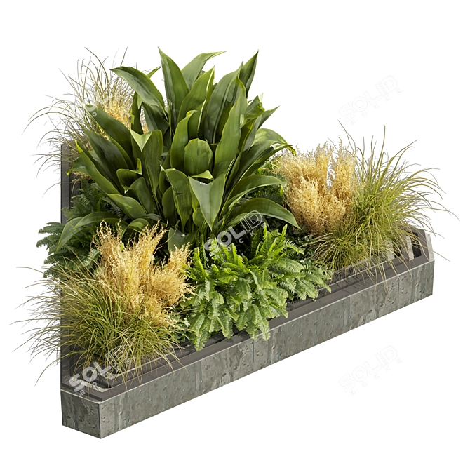 Volume 519 Garden Plant Collection 3D model image 3