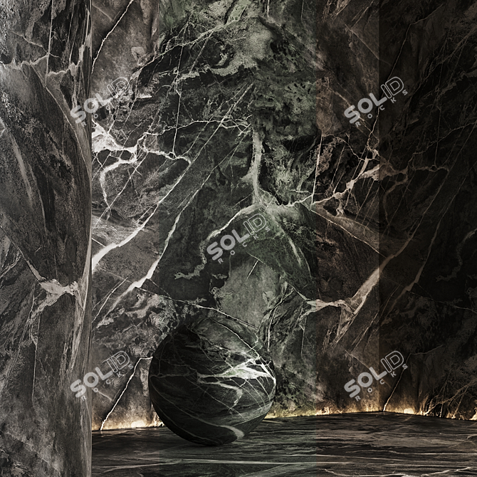 Variety Marble Textures Collection 3D model image 4