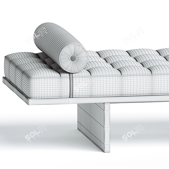 Stylish Daybed by Usona 3D model image 3