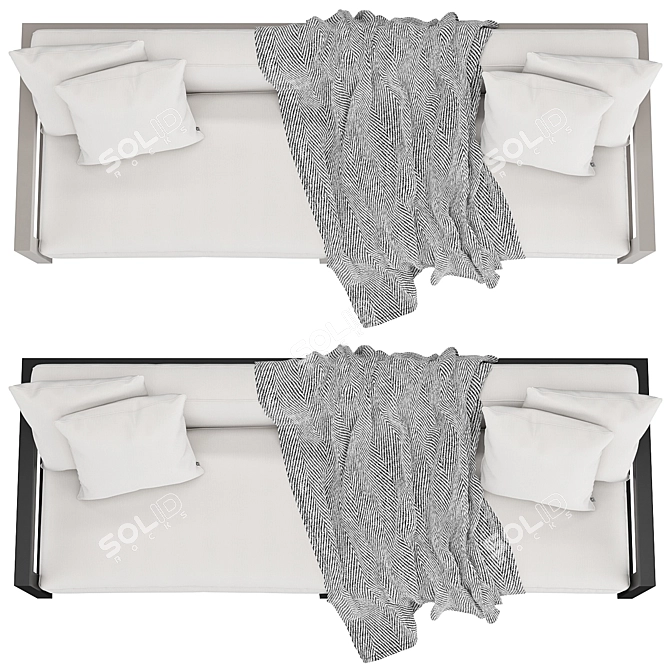 Eichholtz Cap-Antibes Outdoor Sofa 3D model image 3