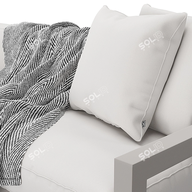 Eichholtz Cap-Antibes Outdoor Sofa 3D model image 6