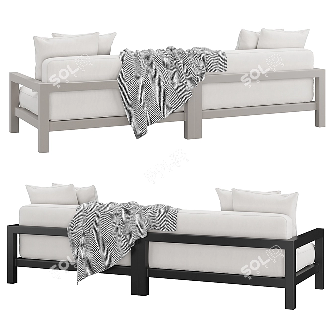 Eichholtz Cap-Antibes Outdoor Sofa 3D model image 8