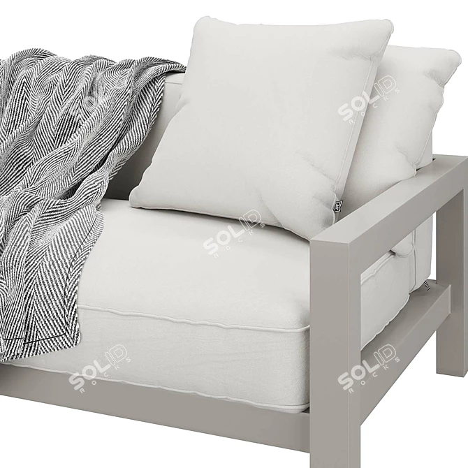 Eichholtz Cap-Antibes Outdoor Sofa 3D model image 12