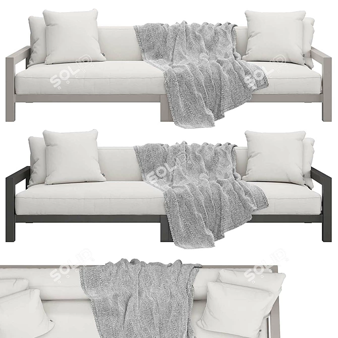 Eichholtz Cap-Antibes Outdoor Sofa 3D model image 13