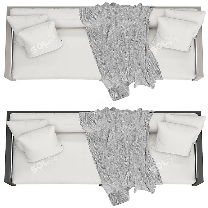 Eichholtz Cap-Antibes Outdoor Sofa 3D model image 14