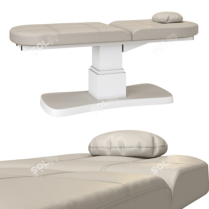 Olivia Massage Bed 3D model image 1