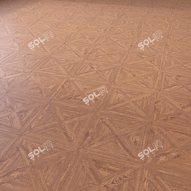 High-Quality 3D Wooden Floor 3D model image 3