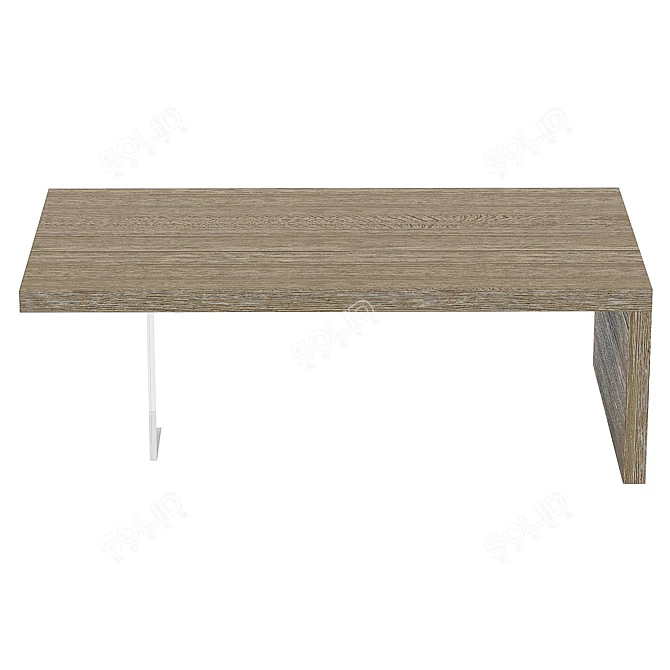 Urban Chic Harper Coffee Table 3D model image 4