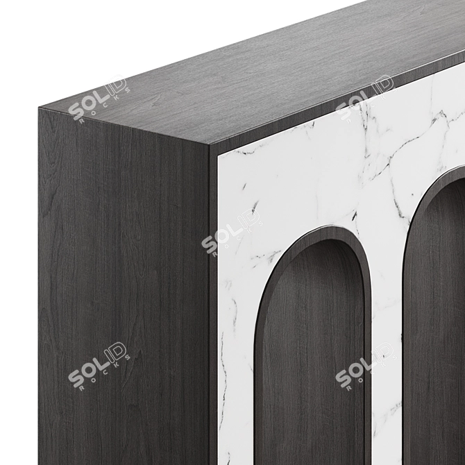 Modena Console by VOLANTE DESIGN 3D model image 6