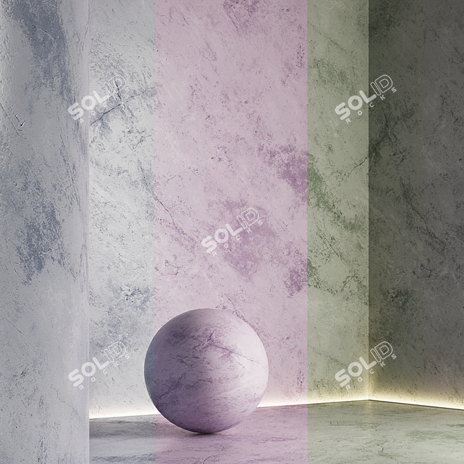 Seamless Marble Texture Pack 3D model image 5