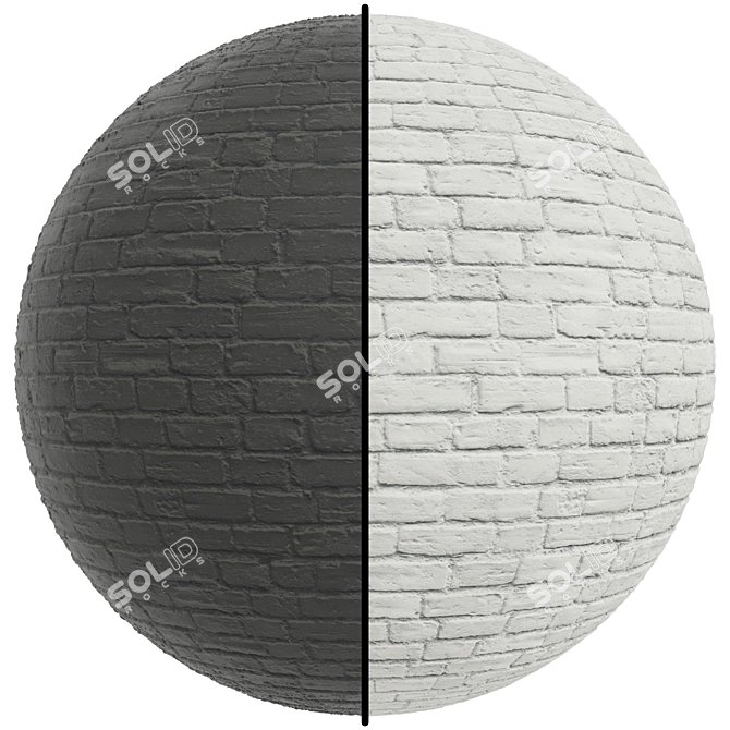 Stone Bricks Texture Set | 2 Types 3D model image 1