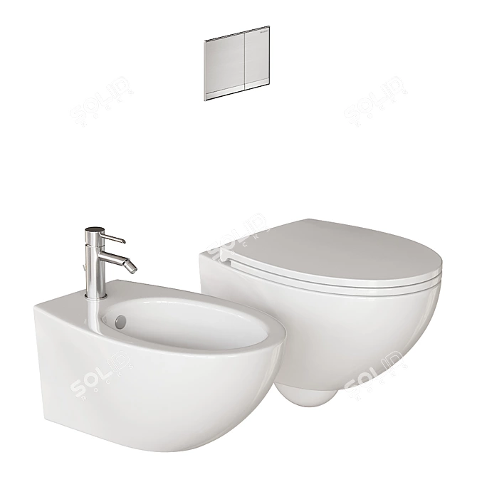 Velis Ceramica Catalano Full Set 3D model image 3