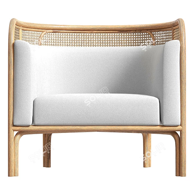 Ultimate Relaxation Chair 3D model image 2