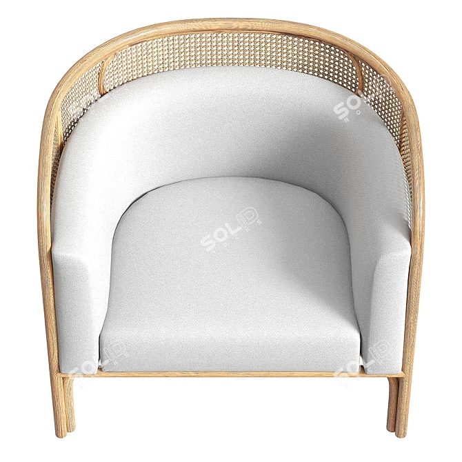 Ultimate Relaxation Chair 3D model image 3