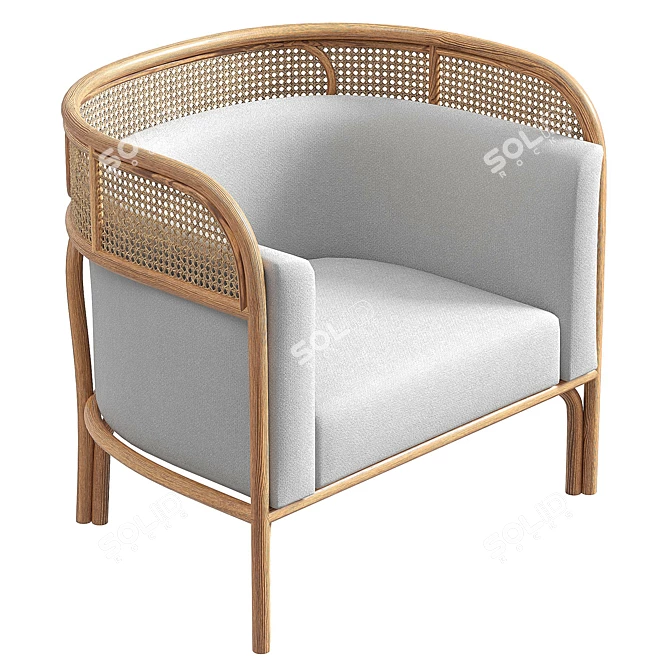 Ultimate Relaxation Chair 3D model image 5