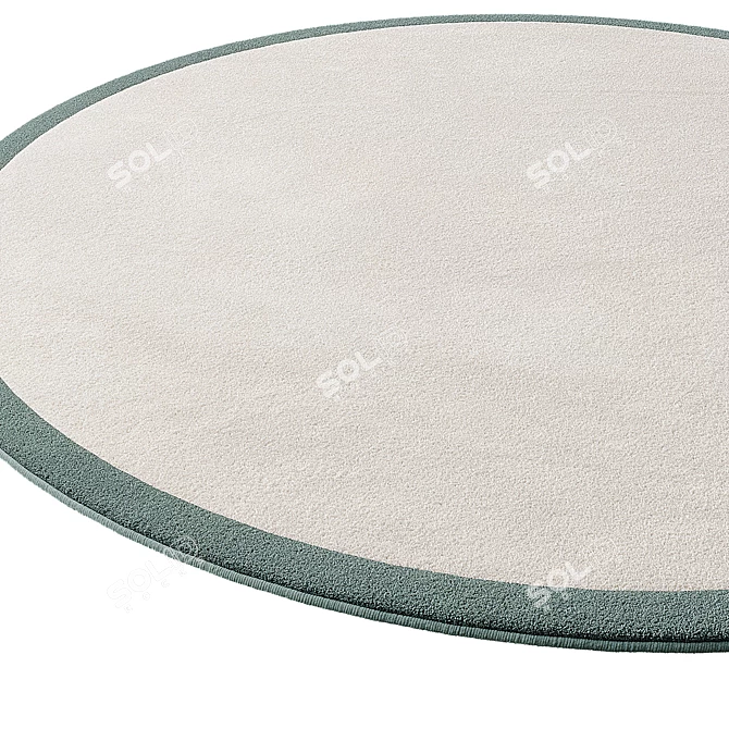 Round Children's Rug Ronoda, La Redoute 3D model image 2