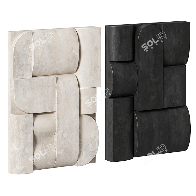 Paul Bik Brutal Relief Sculpture 3D model image 4