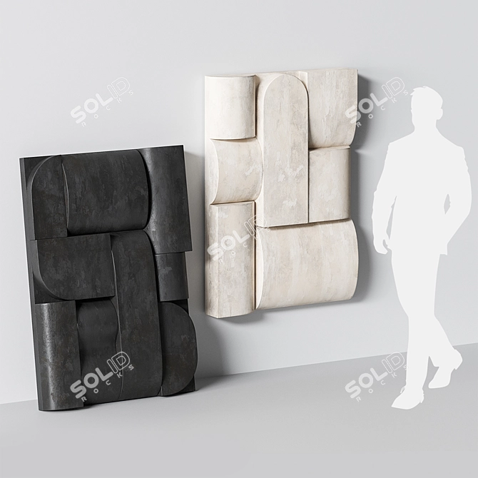 Paul Bik Brutal Relief Sculpture 3D model image 7