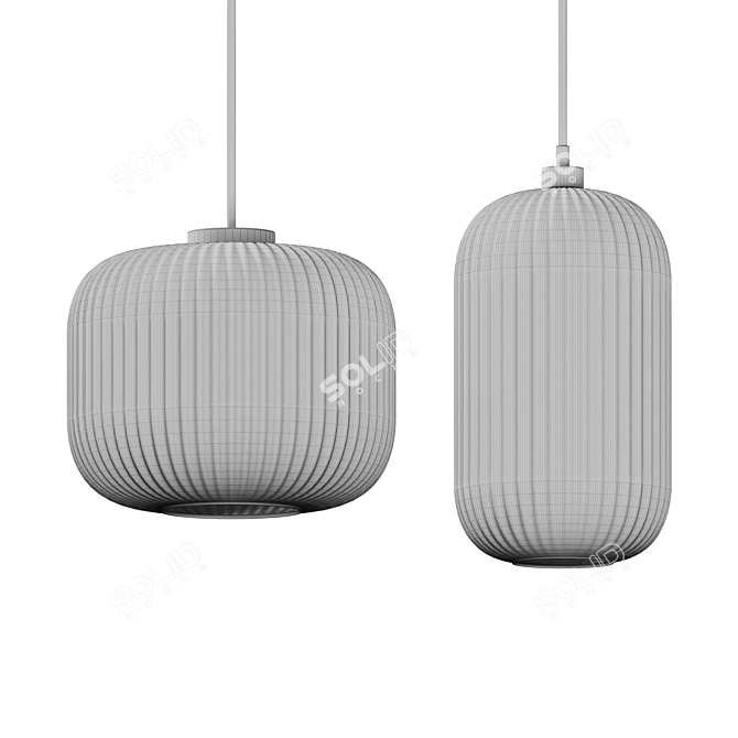 Milford 20 30 Pendant Light 3D model image 4