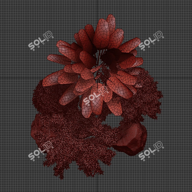 Outdoor Plants Collection Vol.233 3D model image 6