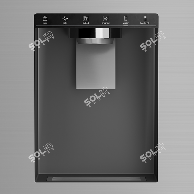 Premium Bosch Refrigerator 3D Models 3D model image 3