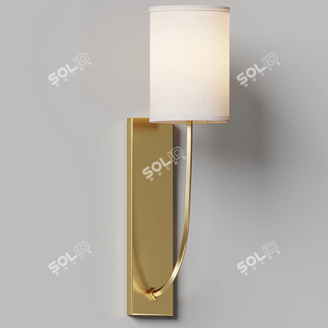 Modern Flair Colton Wall Sconce 3D model image 2