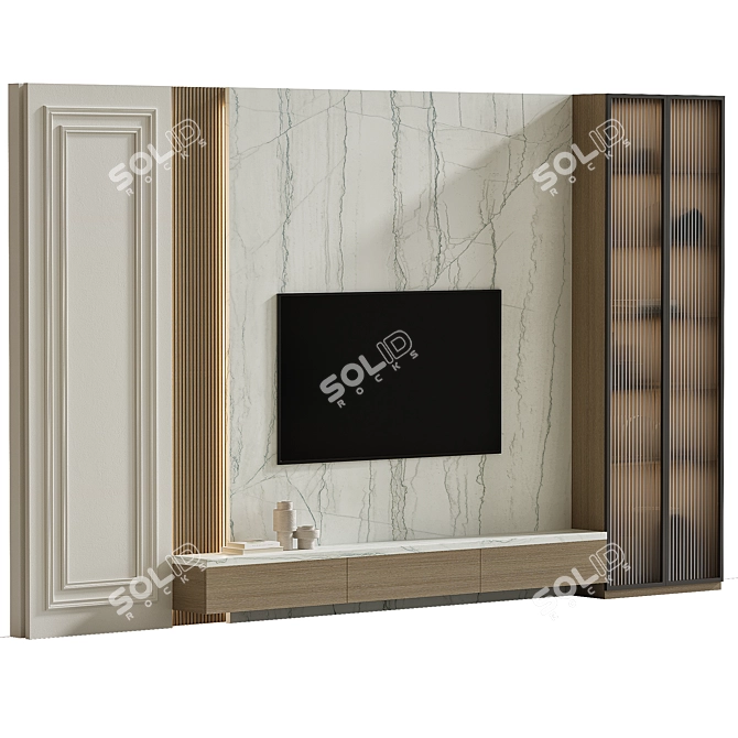 Wall Art Panel Set 72 3D model image 1