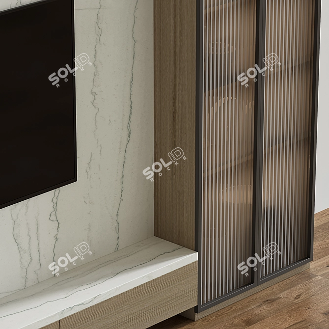 Wall Art Panel Set 72 3D model image 4