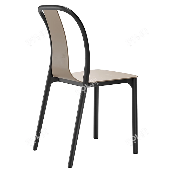 Modern Adam Dining Chair 3D model image 3