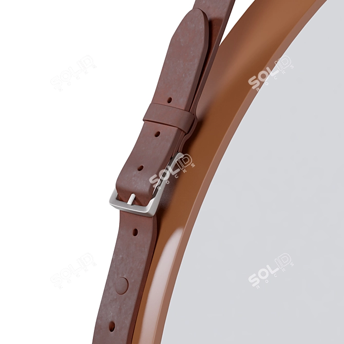 Modern Lacquered Bathroom Vanity 3D model image 4