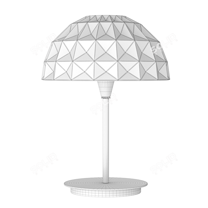 Alma DECO Table Lamp: Chic Brilliance 3D model image 6