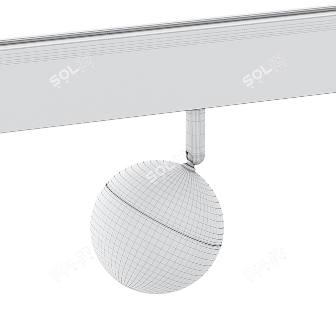 Smart Track Light Moon DK8055 3D model image 4