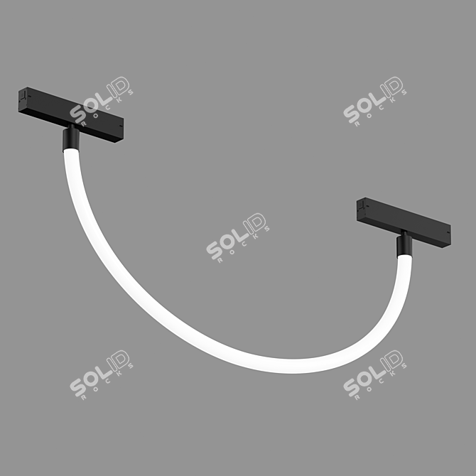 Ray Smart Track Lighting Kit 3D model image 4