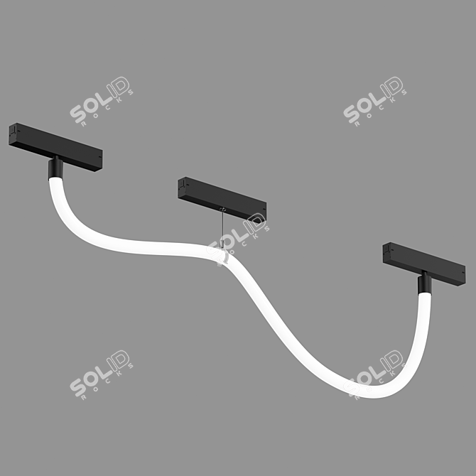 Ray Smart Track Lighting Kit 3D model image 6
