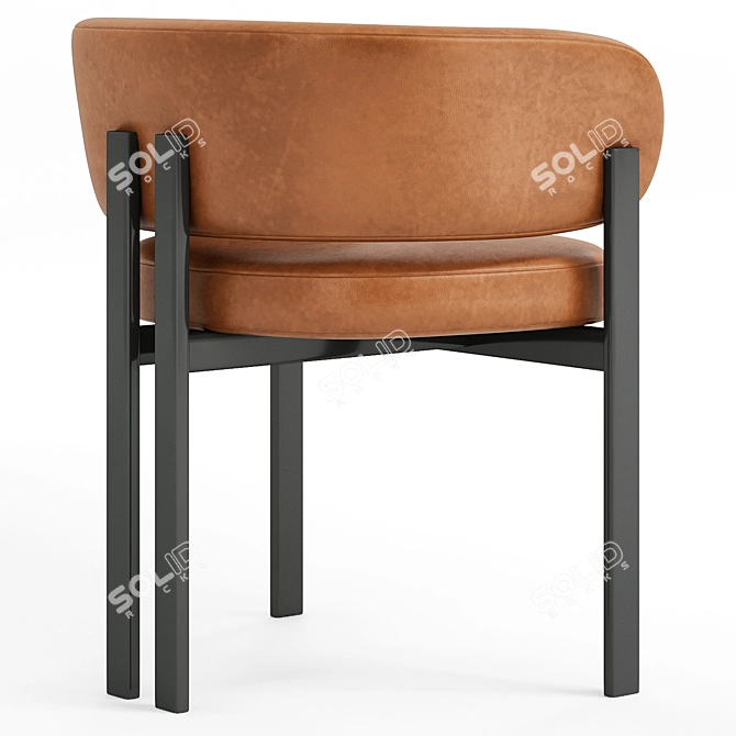 Bay Dining Armchair 2015 Edition 3D model image 3