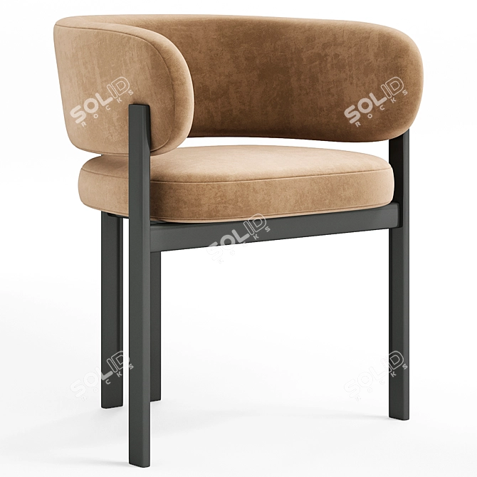 Bay Dining Armchair 2015 Edition 3D model image 4