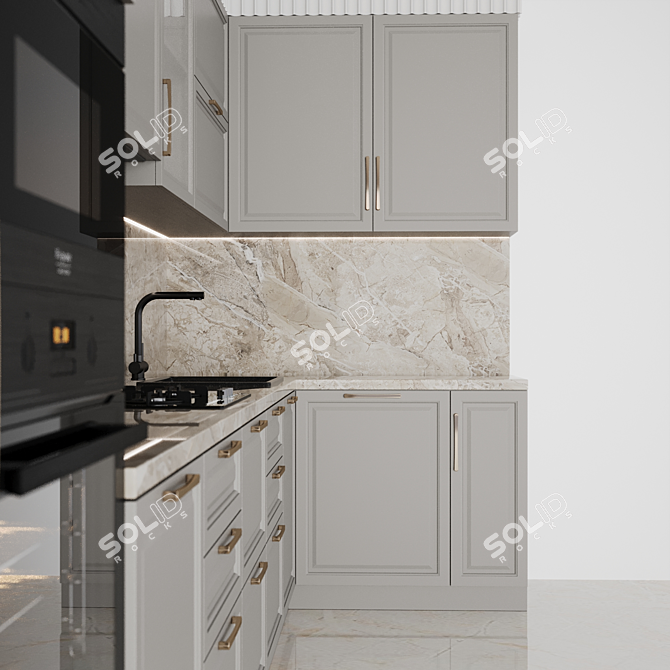 Appliance Kitchen Bundle Set 3D model image 5