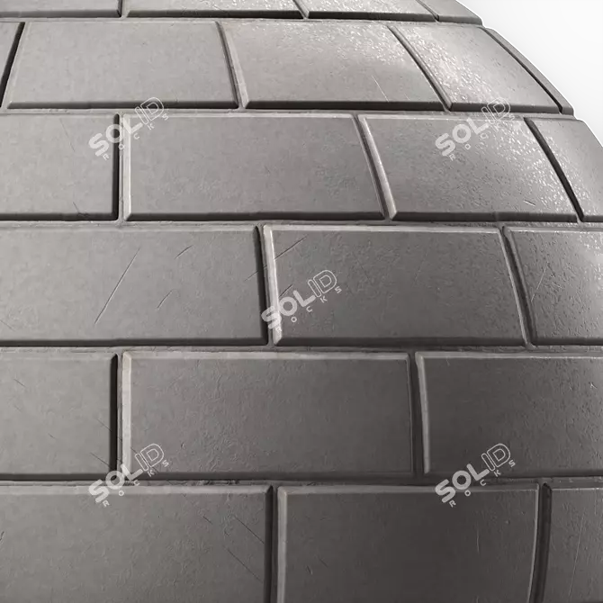 Sbsar PBR 4K Ceramic Tiles 3D model image 6