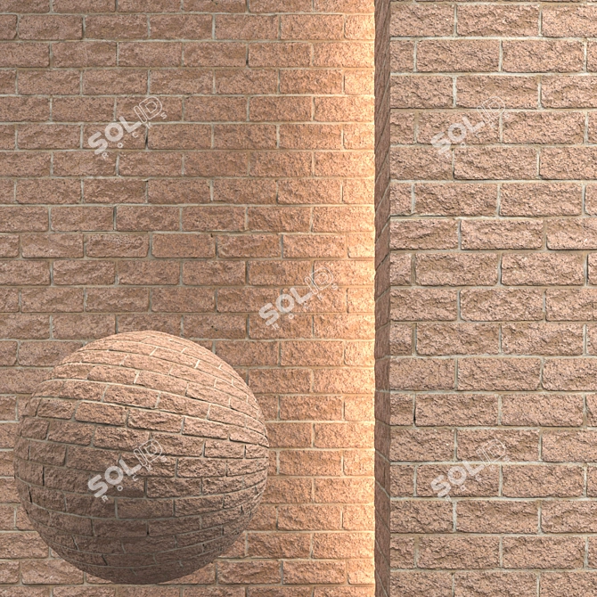 Seamless Textured Surface Material 3D model image 1