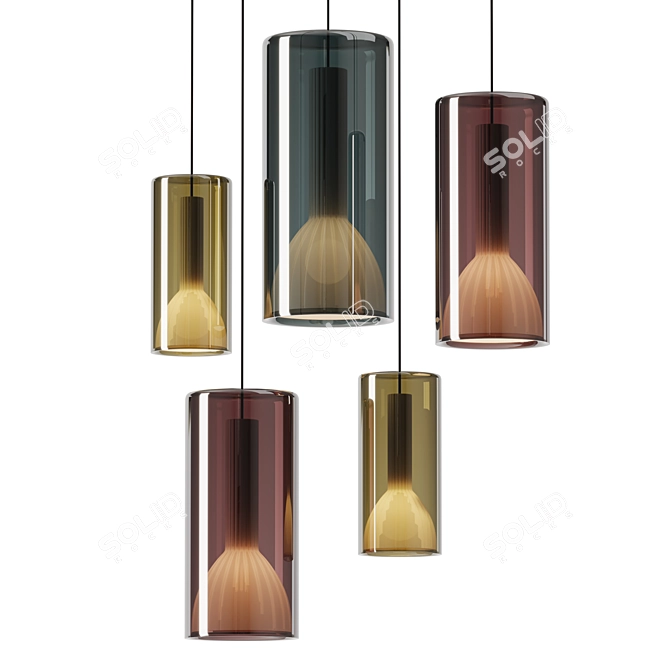 Modern Design Mass Lamps 3D model image 1