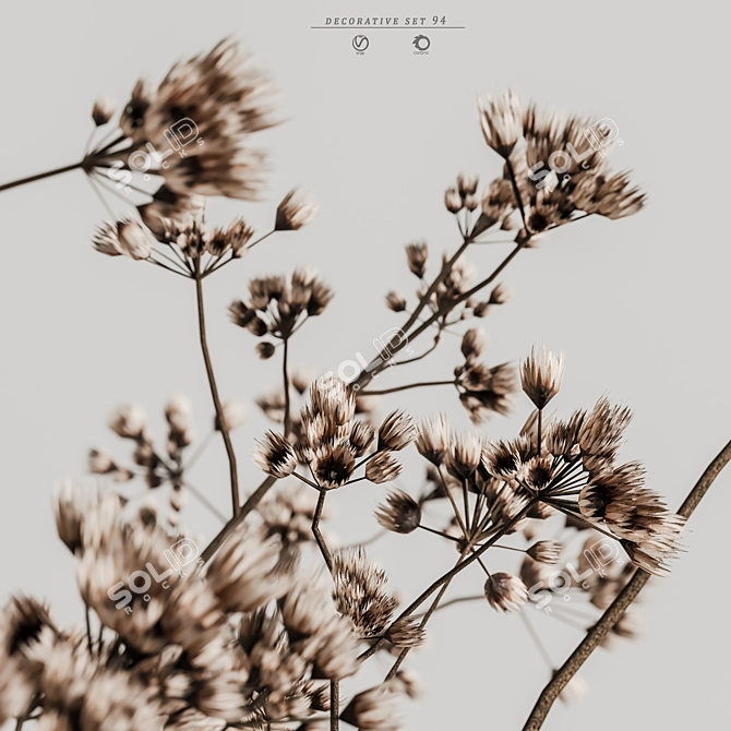 Luxury Decor Set for Rendering 3D model image 7