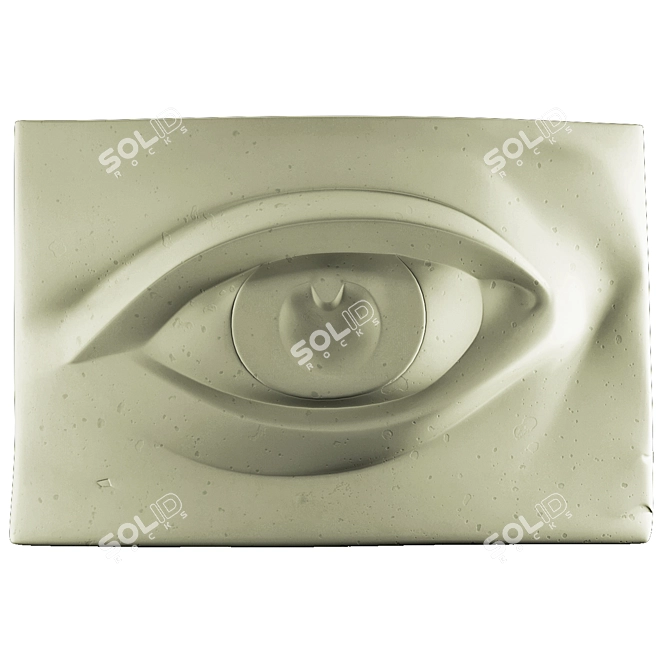 Eyes Figure Planter Pot 3D 3D model image 1