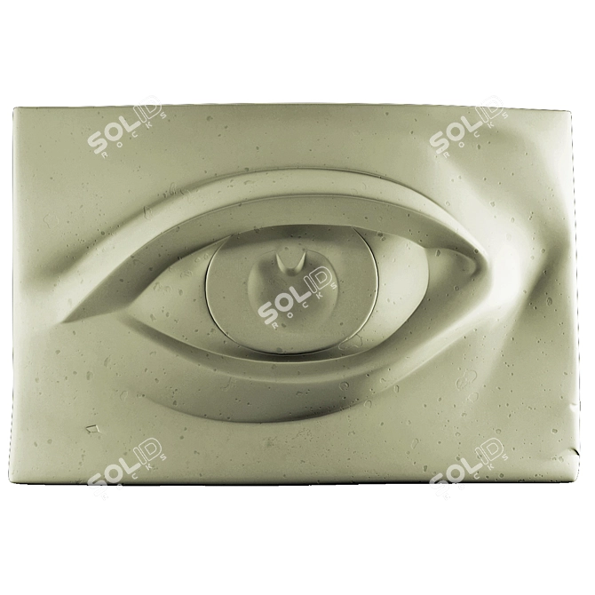 Eyes Figure Planter Pot 3D 3D model image 5