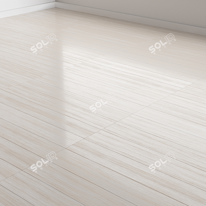 Versatile Oak Flooring 5 Installation Styles 3D model image 3